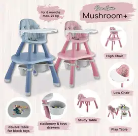 Dijual Baby Chair - Coco Latte Mushroom + original