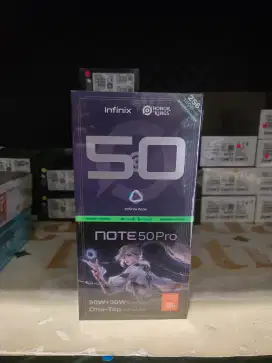 Infinix note 50Pro 8GB+8GB / 256GB GARANSI RESMI
