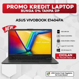 BISA KREDIT LAPTOP NEW ASUS VIVOBOOK E1404FA AMD RYZEN 3