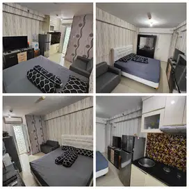 Bulanan Siap Huni Studio Furnished Tower Dahlia Apartemen Bassura City