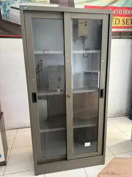 Ex Display Lemari Arsip Besi VIP 2 Pintu Sliding V 602