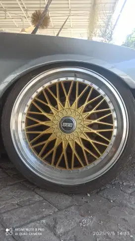 1 set Velg BBS R20 + Ban Achiles 225/35 R20 PCD 4X114.3