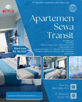 Apartemen Mares 3, 4 & 5, Sewa Transit