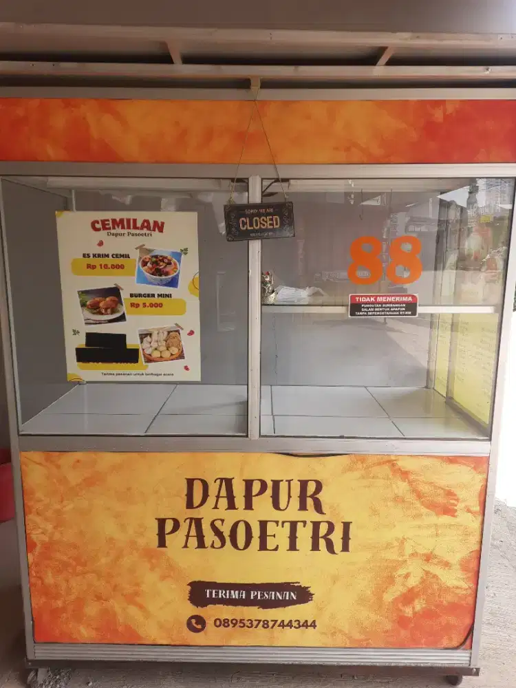 Gerobak paket usaha