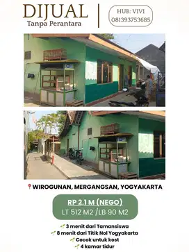 Dijual Tanah Bangunan Tamansiswa Yogyakarta