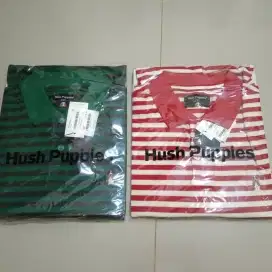 Polo shirt merk HUSH PUPPIES 100% ORI ( BUY 1 GET 1 )