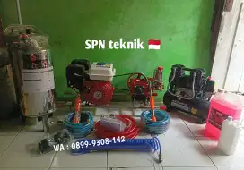 1 SET MESIN STEAM SALJU LENGKAP SIAP PAKAI
