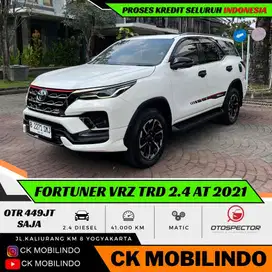 Fortuner VRZ TRD Sportivo Matic 2021 Diesel Istimewa Bisa Kredit