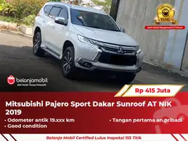 [ GARANSI 5TH ] Mitsubishi Pajero Sport Dakar Sunroof AT 2019/2020