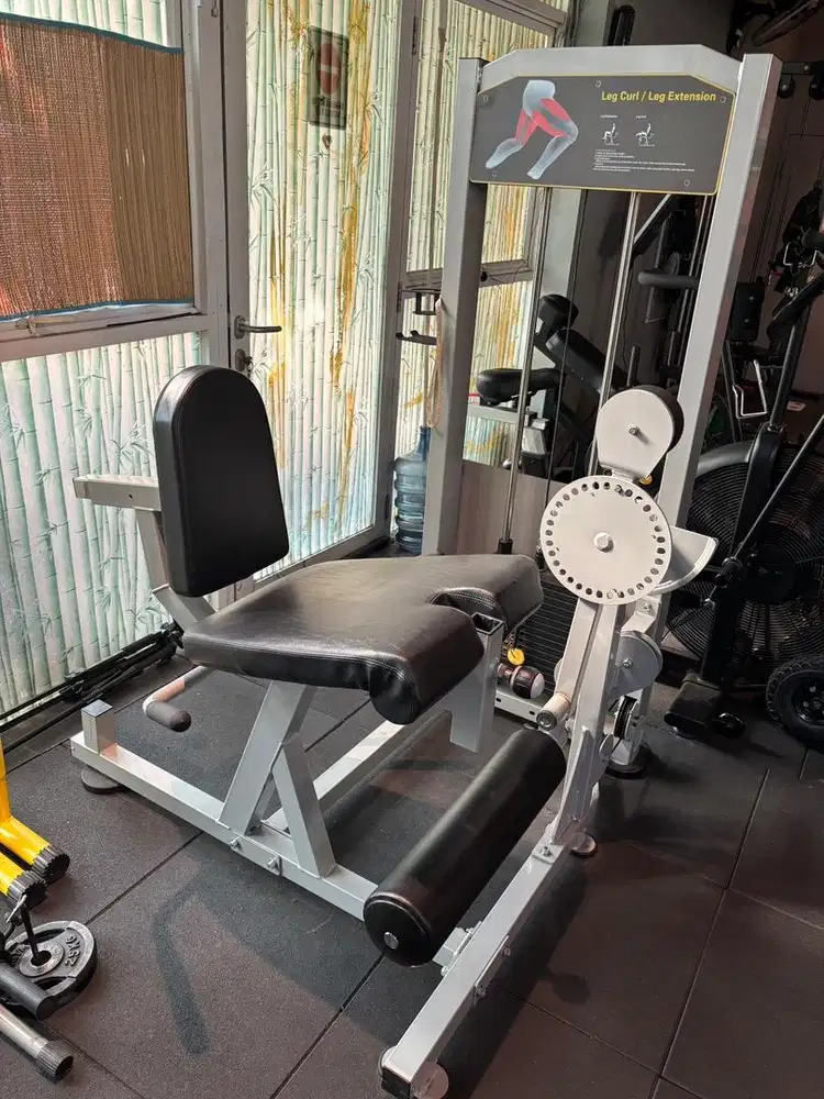 Leg curl/leg extension machine