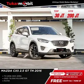 Mazda CX5 GT 2.5 tahun 2016 putih low km pajak panjang