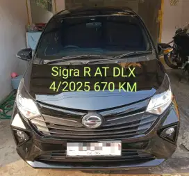 Daihatsu Sigra R AT DLX 4/2025 670km Hitam
