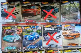 Hotwhells Diecast Segel Premium & Reguler