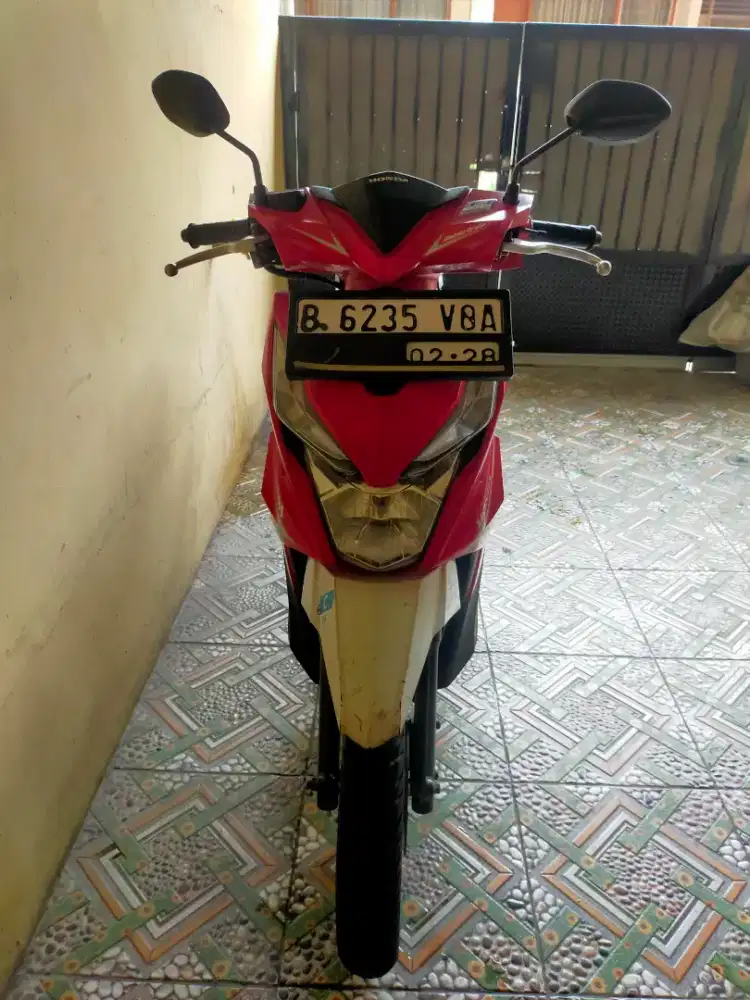 Jual honda beat fi eco , tahun 2017