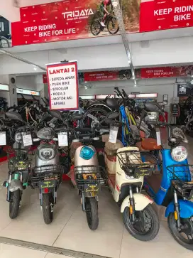SEPEDA LISTRIK BISA DICICIL TANPA RIBET! MODAL KTP AJA