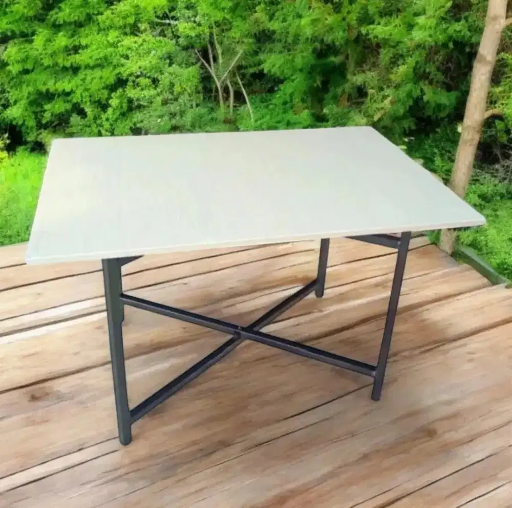 Furniture Bali Meja Lipat Bazar Murah Ukuran 120×60