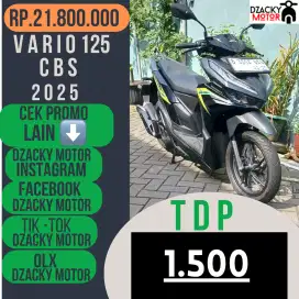 VARIO 125 CBS 2025 SECOND DP PROMO