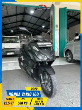 HONDA VARIO 160 2022 MANTAP GASS MASZEHH HIKMAH MOTOR KEPUH MALANG
