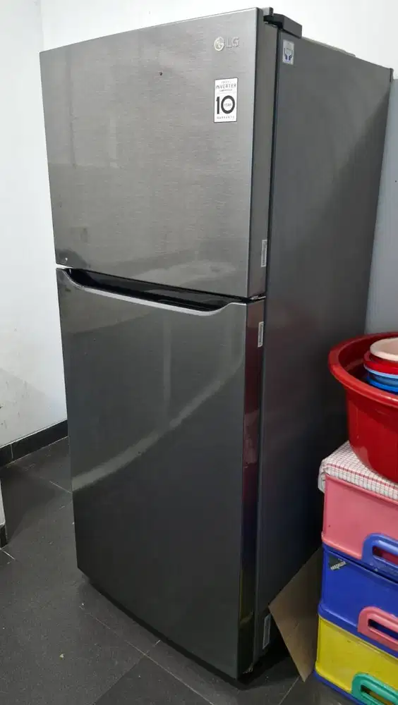 Kulkas LG 2 Pintu Inverter 416L Kondisi Istimewa