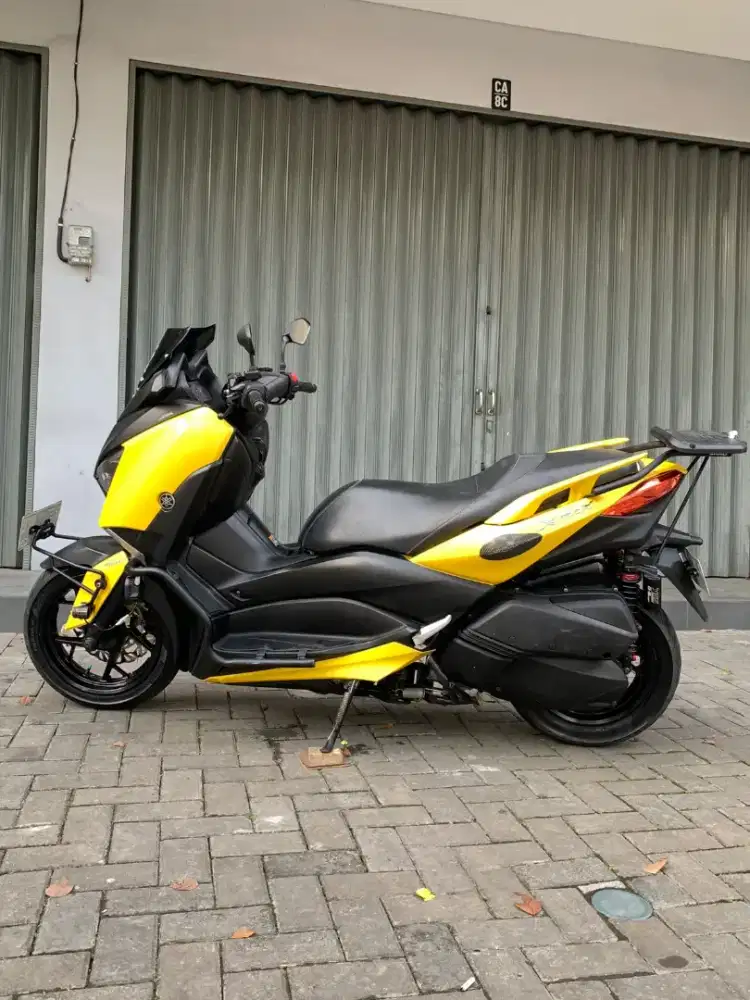 Moge Matic Yamaha Xmax 250 Th 2018 Kuning Modif Turing Original Paint