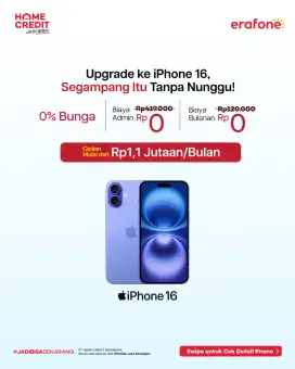Iphone 16 Bisa dicicil tanpa ribet proses cepat!