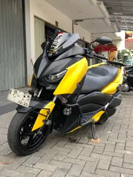 Moge Matic Yamaha Xmax 250 th 2018 Ori Paint Kuning Modif Siap Turing