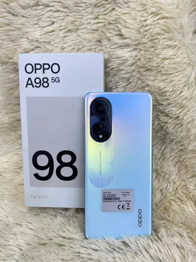 Oppo A98 5G ram 8/256Gb Blue fullset original#3Gcom