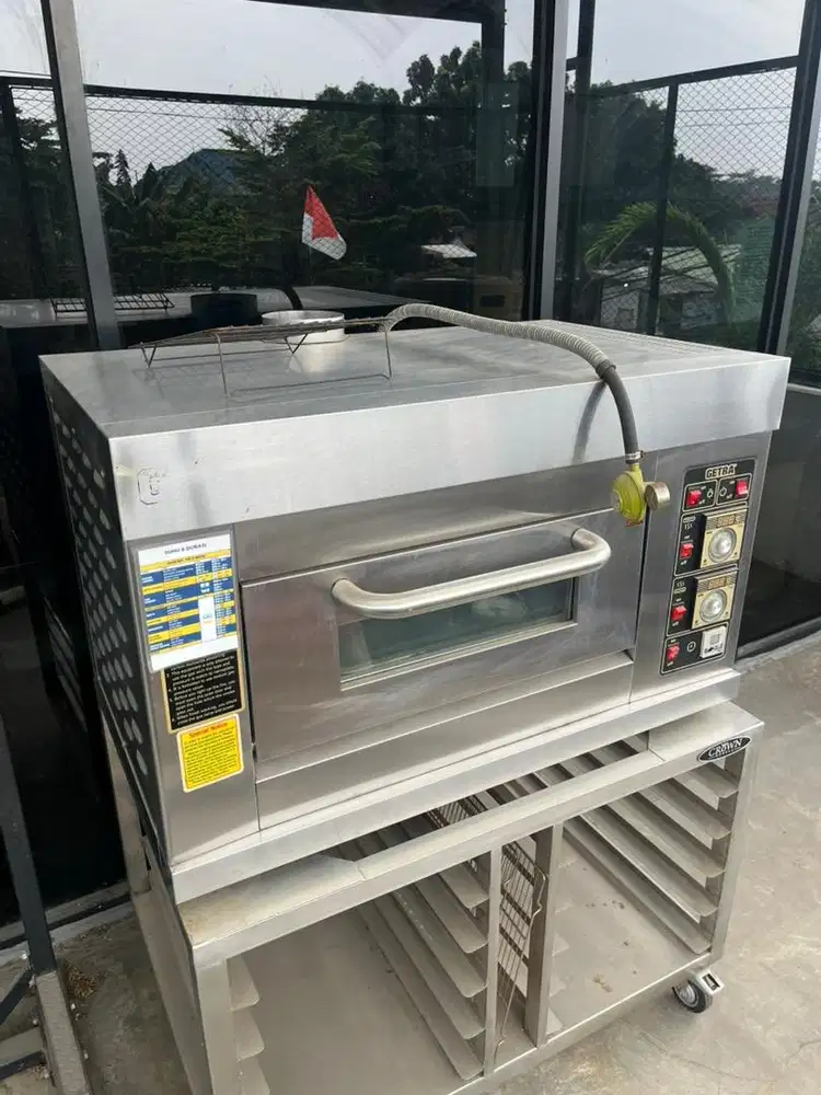 DIJUAL OVEN DECK RFL 11SS + MEJA OVEN