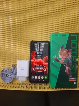 Handphone Infinix Note 30 RAM 8GB Storage 256GB Fullset