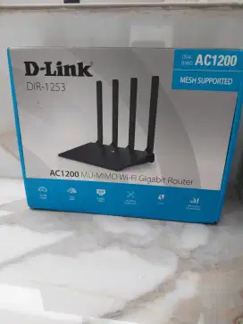 D LINK 1253 Router  AC 1200MU MIMO Wi Fi Gigabit