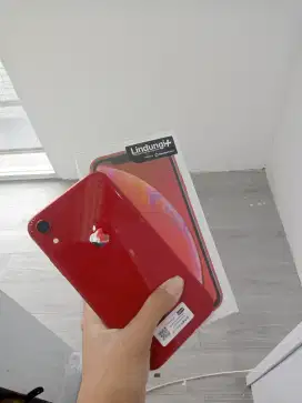 iPhone XR 64gb warna merah normal Full set