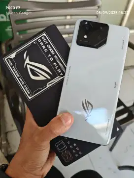 Asus Rog Phone 8 5G 12/256 Gb Likenew 99% Garansi Juli 2026 bs TT/BT