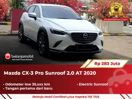 [ GARANSI 5TH ] Mazda CX-3 CX3 CX 3 Pro Sunroof 2.0 AT 2020/2021