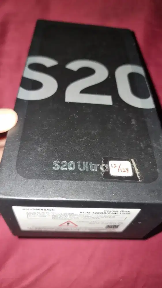 SAMSUNG S20 ULTRA SEIN 128GB TERMURAH