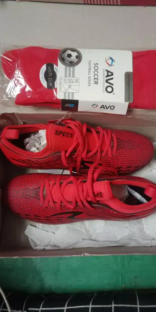 Sepatu bola specs swervo venero 19 FG