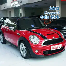 Mini Cooper S 2013 NIK 2012 Red Hot on Black Merah