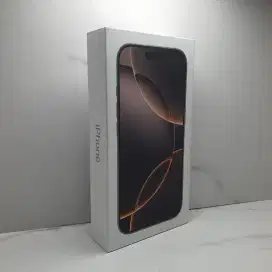 iPhone 16 Pro 256 Desert Titanium New Segel Garansi Ibox