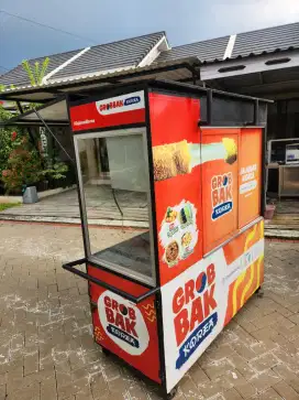 Gerobak usaha bahan besi