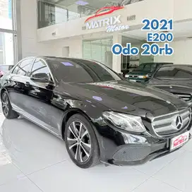 Mercedes Benz E200 2021 NIK 2020 Black Mercy E 200 Hitam Avantgarde