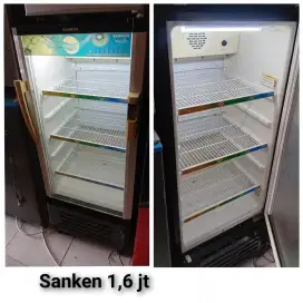 Showcase sanken bekas bergaransi