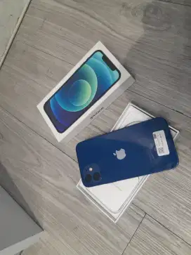 IPHONE 12 64GB BIRU NORMAL ALL OPERATOR