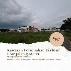 Dijual Kavling Siap Bangun di Kawasan Perumahan Eksklusif Ngabeyan