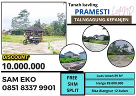 tanah kavling pribadi murah