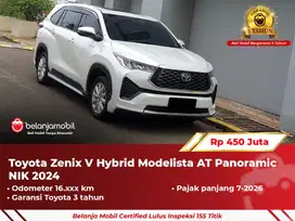 [ GARANSI 5TH ] Toyota Zenix V Hybrid Modelista AT Panoramic 2024/2025