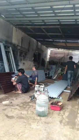 Kanopi atap alderon