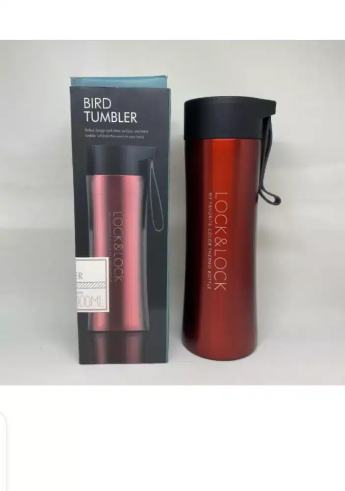 Locknlock Vacuum Bottle Diamond Tumbler Termos Air Panas  BPA Free