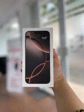 IPHONE 16 PRO MAX 256GB NEW RESMI INDONESIA
