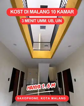 Tanah SHM Dekat Kampus UMM Belakang Apartemen Bagawan
