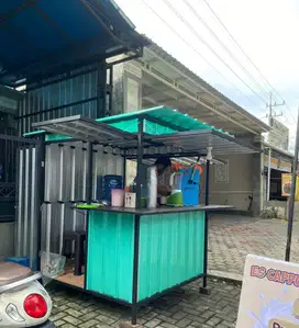 jual stand kontainer ukuran 1,5x1,5 pemakaian 6 bulan