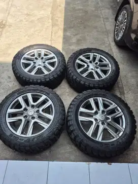 Velg Rep.Landcuser R20 pcd 5×150 lebar 8,5 et59 plus ban ..4pcs